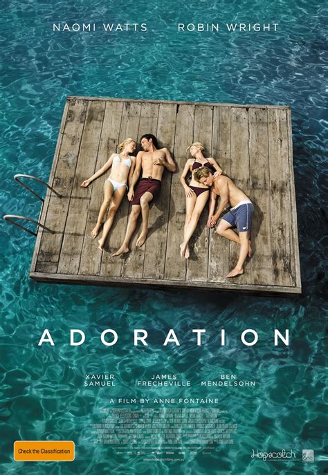 Adore english movie. Adore. 2013, Drama, 1h 51m. 74 Reviews 5,000+ Ratings. What to know. Critics Consensus. Naomi Watts and Robin Wright give it their all, but they can't quite make Adore's trashy, … 