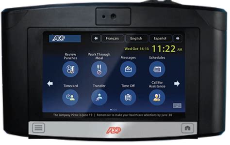 Adp series 4000 time clock user guide. - Acer iconia tab a510 manual del usuario.