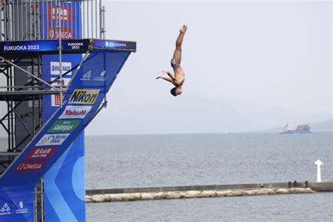 Adrenaline isn’t the only lure for professional high divers at the world titles
