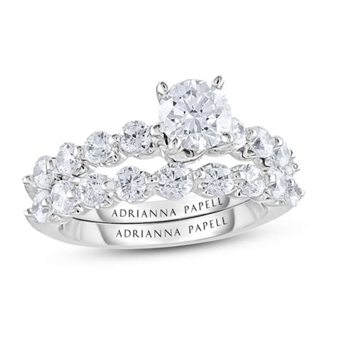 Adrianna papell wedding band. Things To Know About Adrianna papell wedding band. 