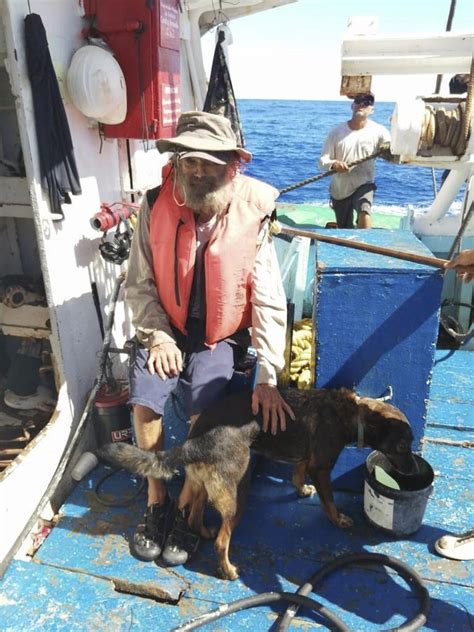 Adrift for 3 months, Australian and his dog lived on raw fish until Mexican fishermen rescued him