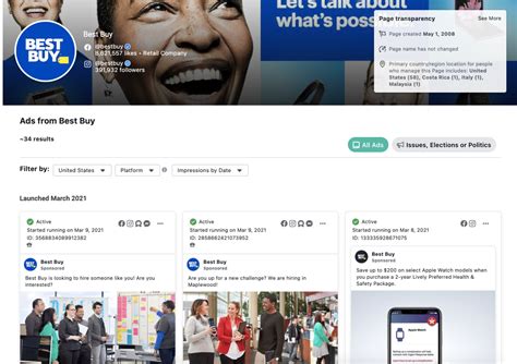 Ads libraary. Mar 31, 2023 ... FAQ · Go to a brand's Facebook page · On the left, find the section named 'Page Transparency.' · Select 'See All.' ·... 
