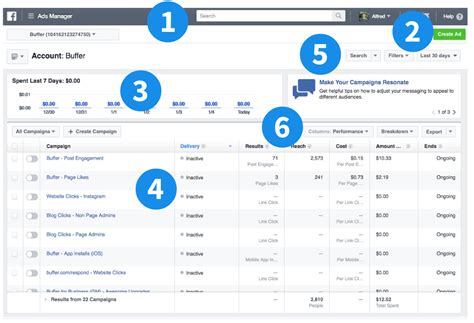  Meta Ads Manager is a tool that lets you create and manage your ads on Facebook, Instagram, Messenger, WhatsApp and Audience Network. Learn how to set up your ad account, design your ads, edit settings, view results and more. . 