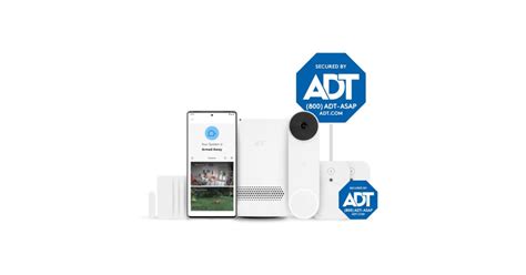 You can control your ADT Smart Home with the Nest Hub (2nd gen) or Nest Hub Max using the display touchscreen under Home Control. Just tap on the screen to arm and disarm your ADT Smart Home. Try saying "Hey Google” followed by one of the commands listed below : “Show the doorbell camera”. “Turn on the kitchen lights”.