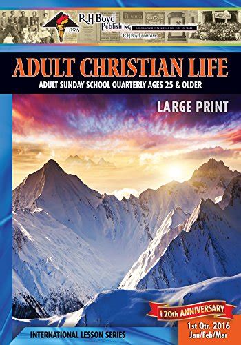 Adult Christian Life 1st Quarter 2016