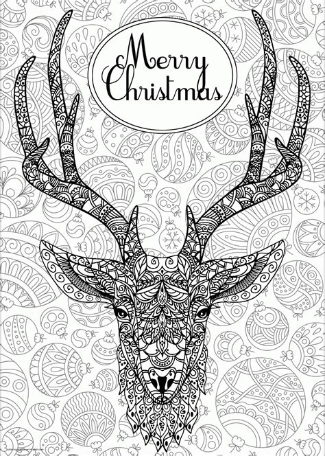 Adult Christmas Coloring Book