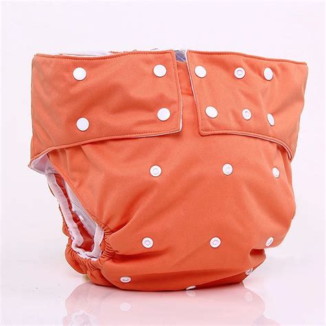 Adult Cloth Diaper Reusable Adult Diaper Leakproof Adult