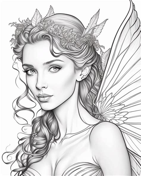 Adult Coloring Book Fa