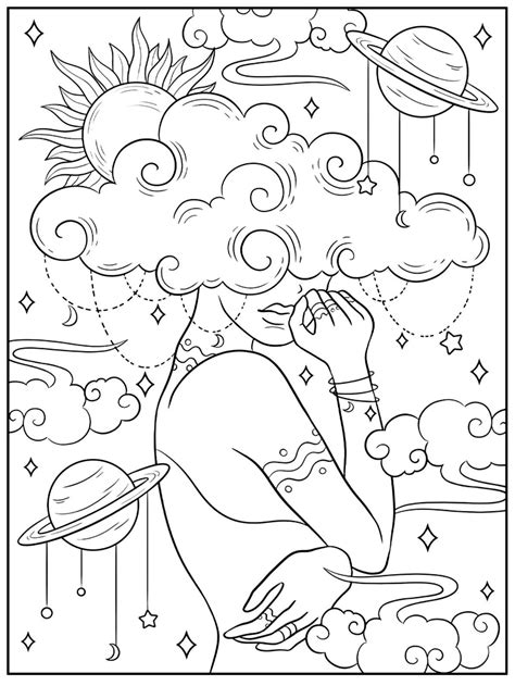 Coloring Pages Of Hibiscus Flowers