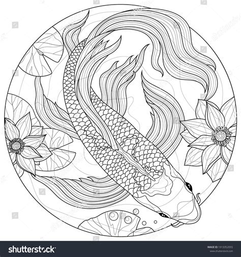Adult Coloring Fis