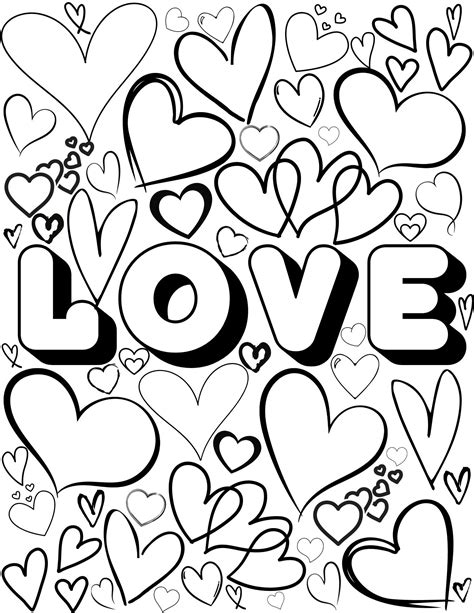 Adult Coloring Love