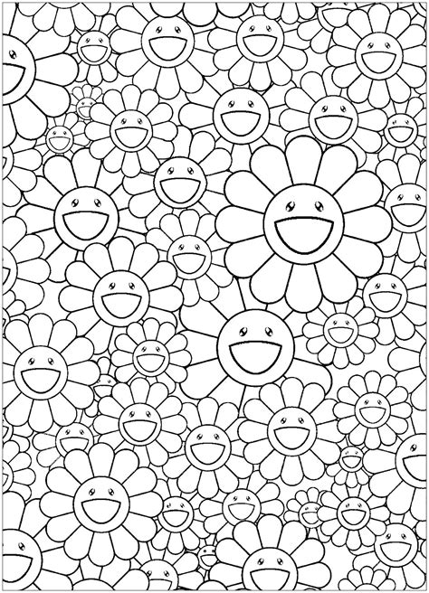 Ying Yang Coloring Pages