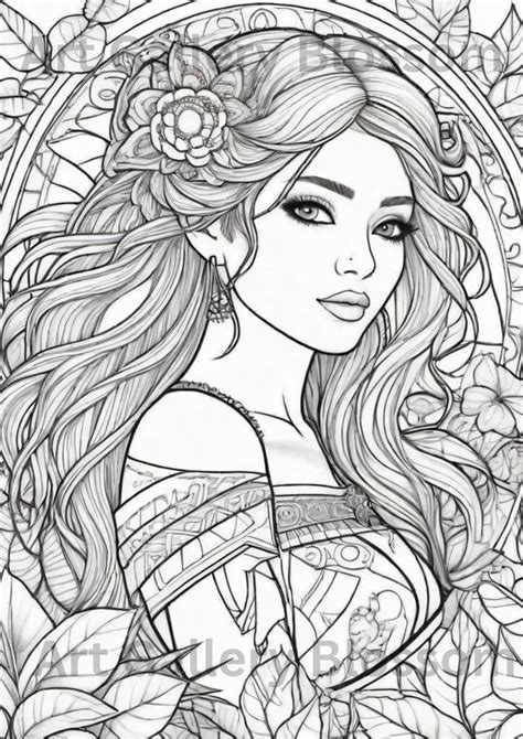 Flower Garden Coloring Pages For Adults