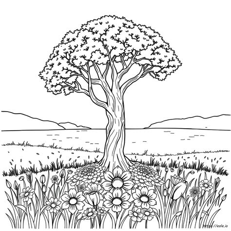 Adult Coloring Pages Fores