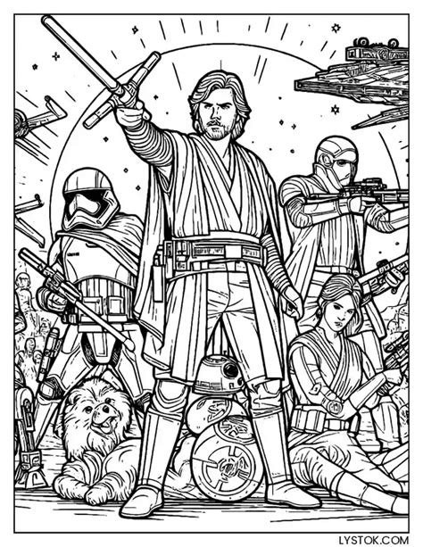 Adult Coloring Pages Star Wars