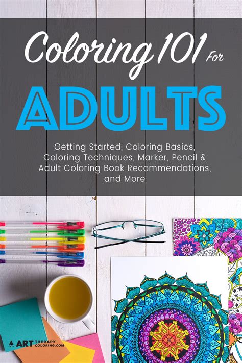 Adult Coloring Techniques