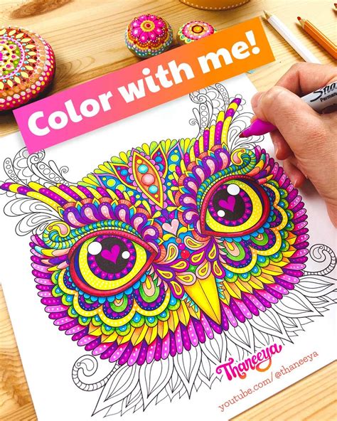 Adult Coloring Tutorials
