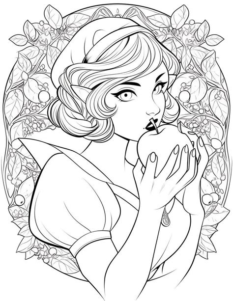 Unicorn Cake Coloring Page