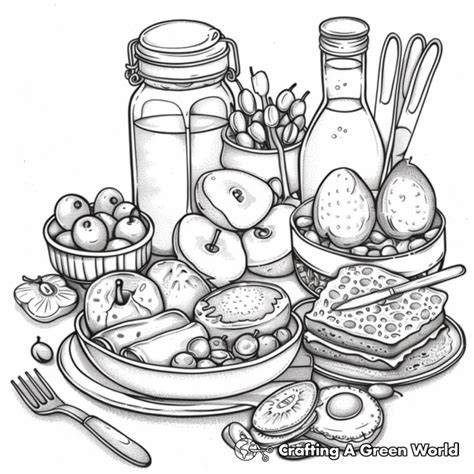 Adult Food Coloring Pages