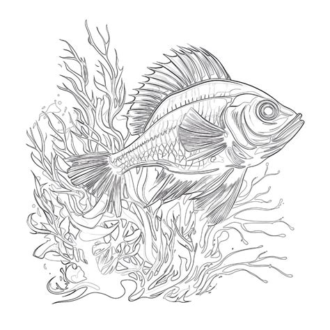 Adult Free Fish Coloring Pages Realistic Coloring Pages
