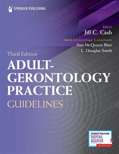 Adult Gerontology Practice Guidelines