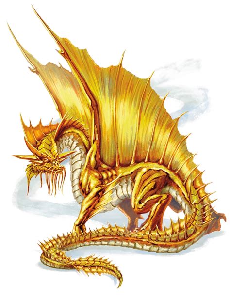 Adult Gold Dragon D&D 5th Edition on Roll20 Compendium