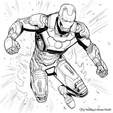 Adult Marvel Coloring Pages