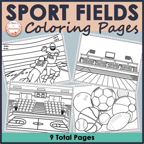 Adult Sports Coloring Books