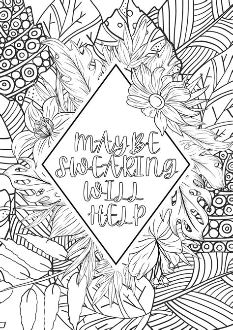 Wild Boar Coloring Page