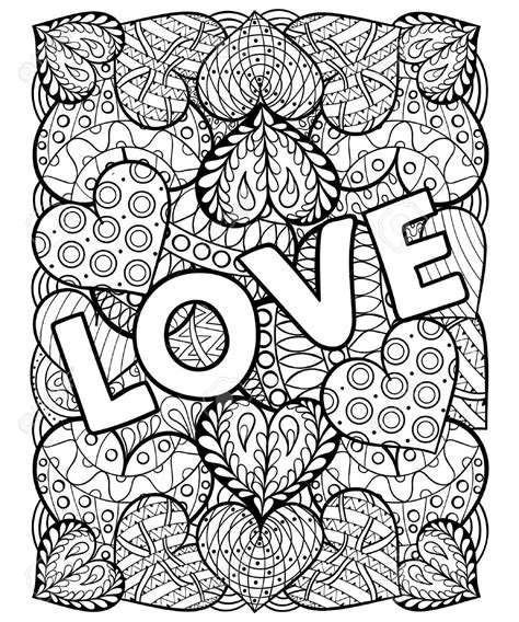 Adult Valentines Day Coloring Pages