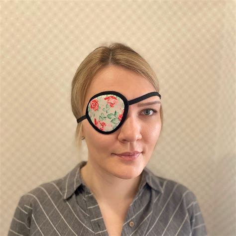 Adult eye patch Custom eye patch Woman eye patch Designer Etsy