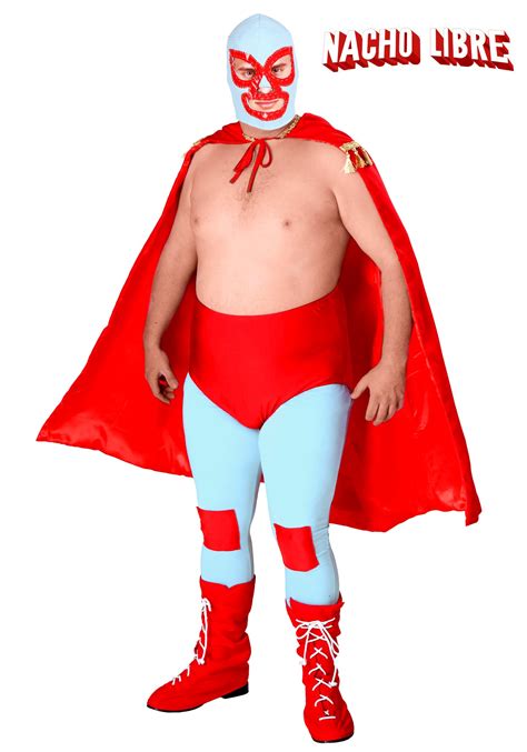 Adult nacho libre costume. Nacho Libre Adult Wig and Mustache Kit: Get ready to transform into the unlikeliest of heroes with our Adult Nacho Libre Wig & Mustache Set! Inspired by the lovable character Ignacio from the hit film Nacho Libre, this officially licensed costume accessory is here to help you unleash your inner luchador. 