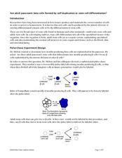 Adult pancreatic β-cells are formed by self-duplication ... - Nature