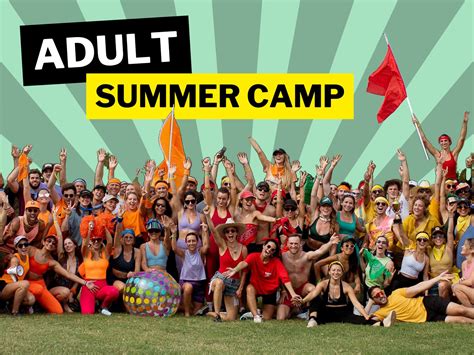Adult summer camp. Adults Only Summer Camp ... Meet new friends and let your inner kid run free for a fun day on the Piscataqua river! The Gundalow Company will host an adults only ... 