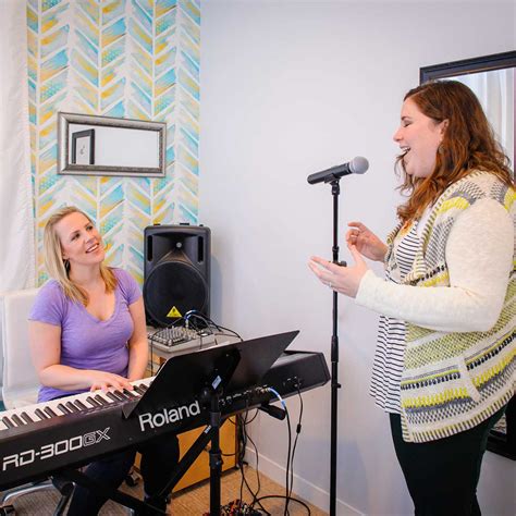 Adult vocal lessons. Feb 22, 2024 ... Lessons include a mix of vocal exercises and singing the songs you love. ... teachers holding master's degrees in voice ... Adult Music Lessons. 