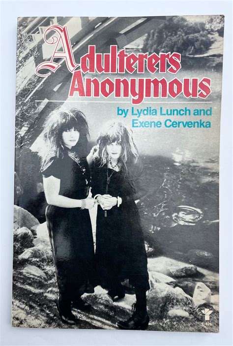 Read Adulterers Anonymous By Lydia Lunch