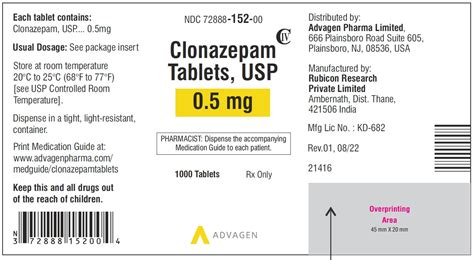 Advagen clonazepam reviews. 52. 2 years. 0.5 1X day. 11/30/2021. 1. Anxiety. Lethargy, dizziness and lightheaded, muscle aches, muscle weakness. Only took .5mg for two weeks and stopped. Not sure if it was withdrawal or leftover still in my body, but felt terrible for a week after I stopped. 