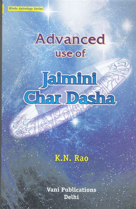 Advance Use of Jaimini Char Dasha by KN Rao Sir