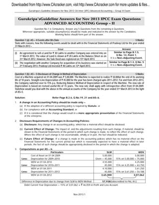 Advanced 5 Notes Ca Paper Accounting Ipcc