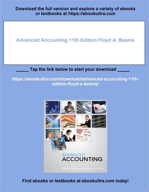 Advanced Accounting 11th Edition Pdf