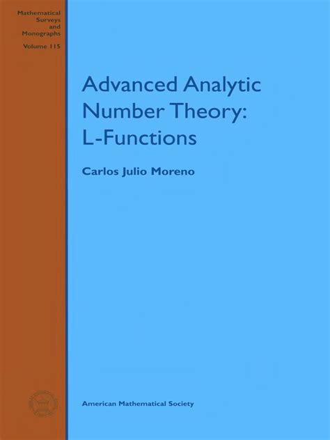 Advanced Analytic Number Theory L Functions