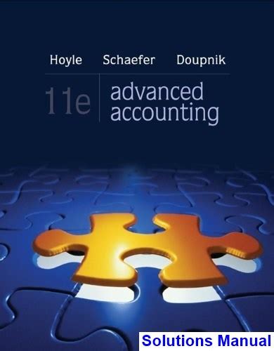 Advanced Bing Edition Solutions Accounting 11