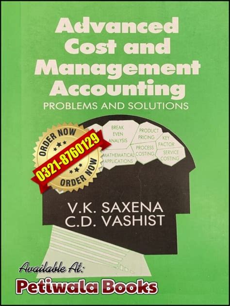 Advanced Cost And Management Accounting Problems Solutions