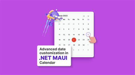 Advanced Date Customization in MAUI Calendar Control