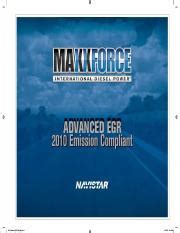 Advanced EGR 2010 Emission Compliant