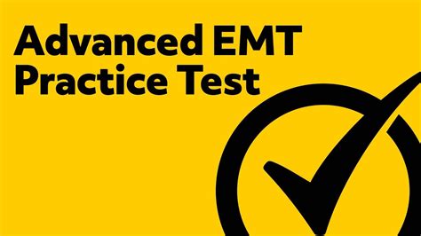 Advanced EMT Practice Test YouTube
