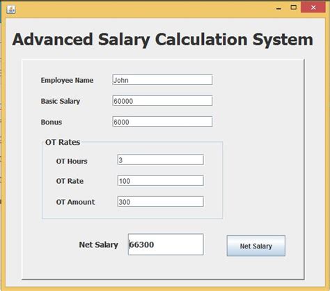 Advanced Employee Salary Calculation System Using Java YouTube