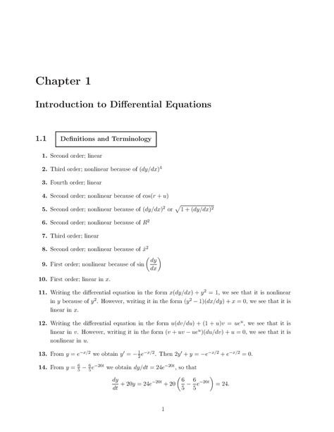 Advanced Engineering Mathematics Chapter 7