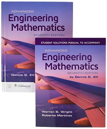 Advanced Engineering Mathematics Zill Solution Manual