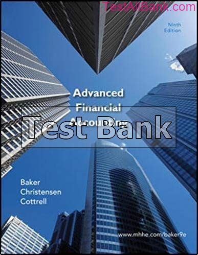 Advanced Financial Accounting Baker 9th Edition